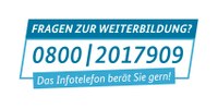 Servicetelefon zur Weiterbildung wird weitergeführt